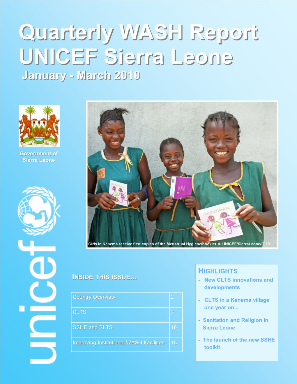 March 2010 UNICEF WASH Newsletter COMPRESSED.Pub