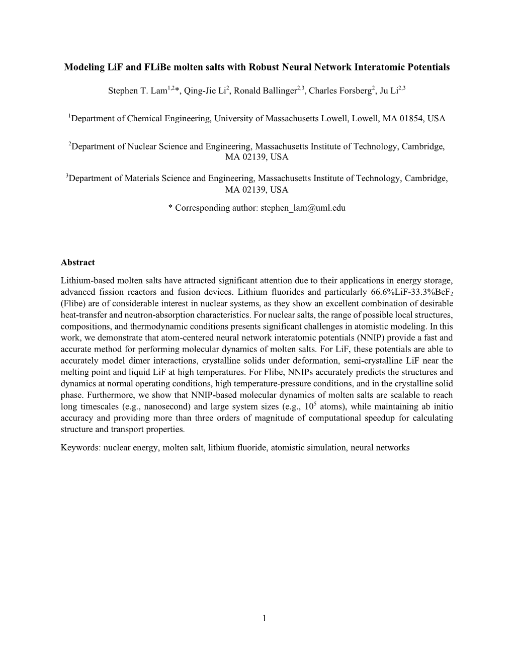 Modeling Lif and Flibe Molten Salts with Robust Neural Network Interatomic Potentials