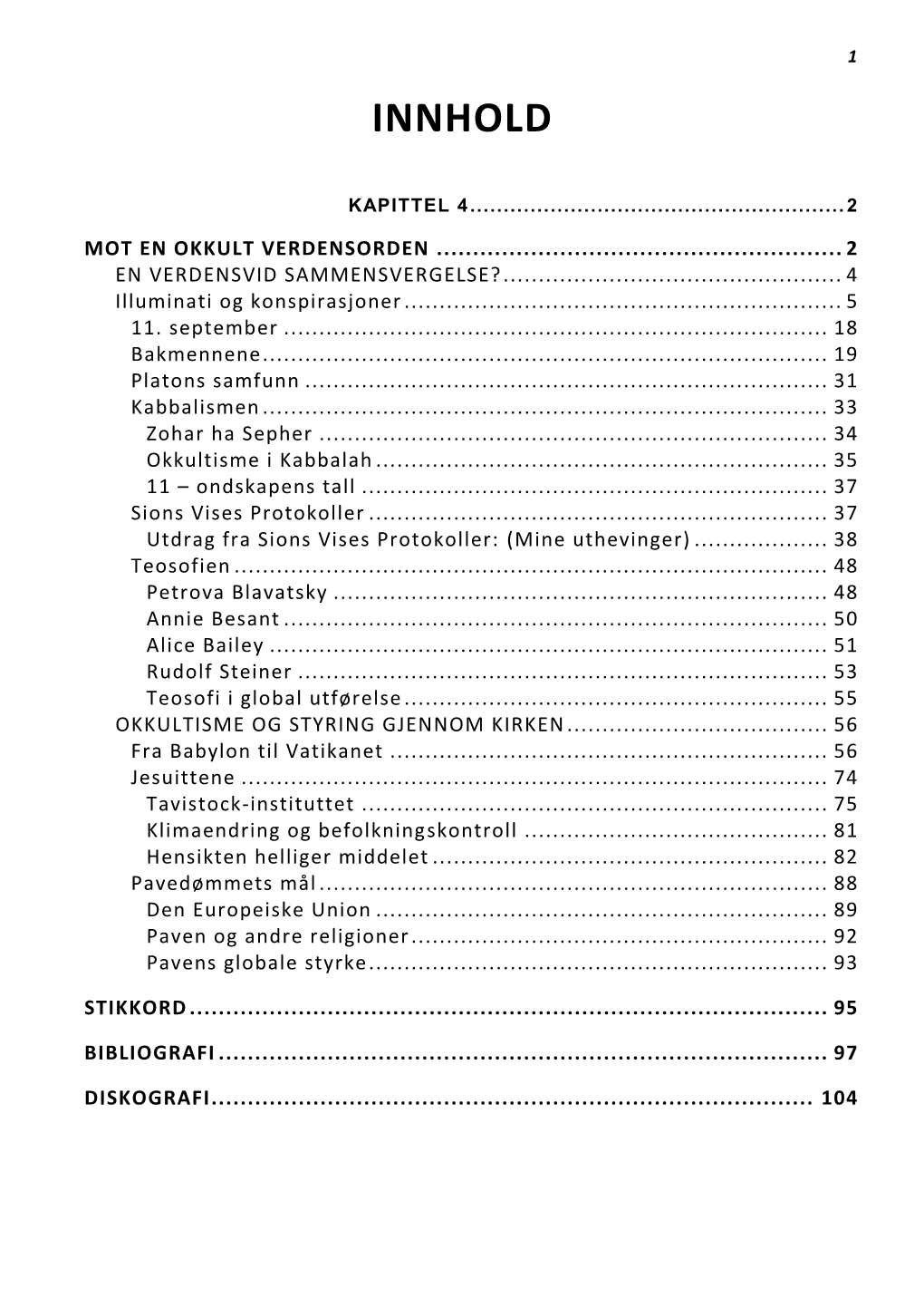 Musikkens Makt Og Den Nye Verdensorden