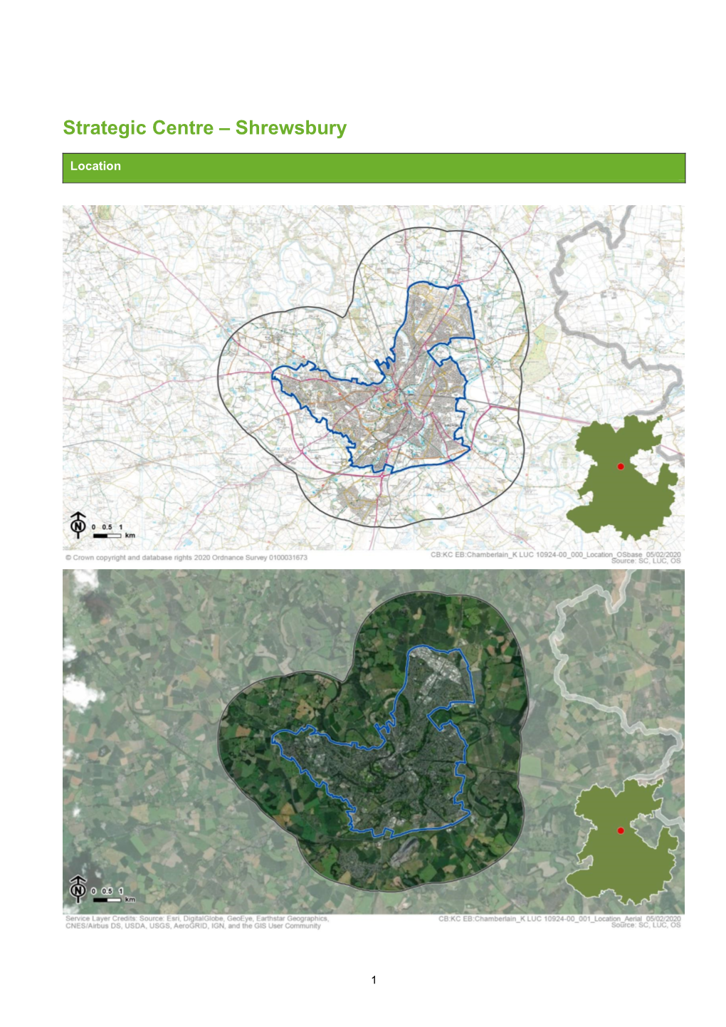 Strategic Centre – Shrewsbury