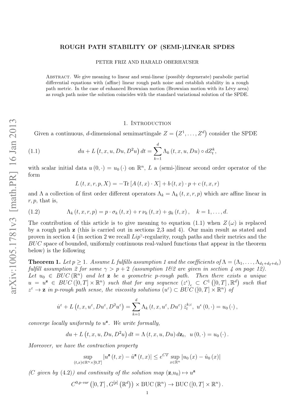 Rough Path Stability of (Semi-)Linear Spdes 2