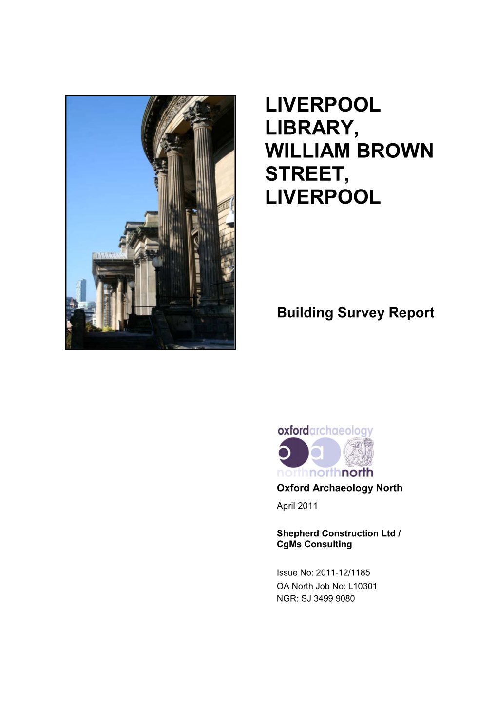Liverpool Library, William Brown Street, Liverpool