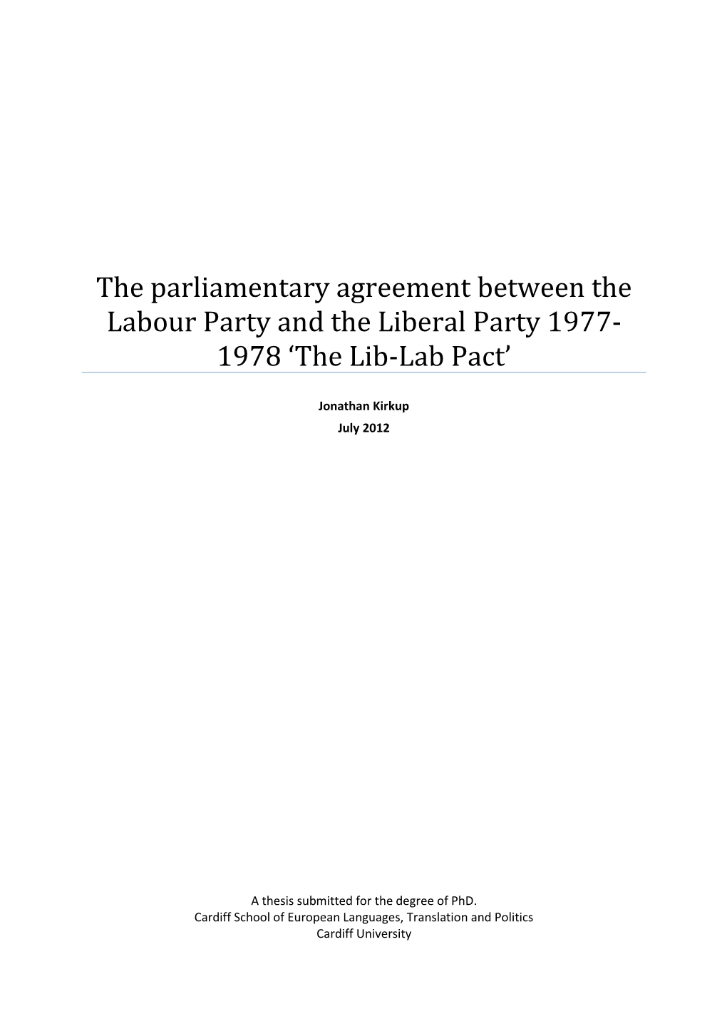 The Lib-Lab Pact’