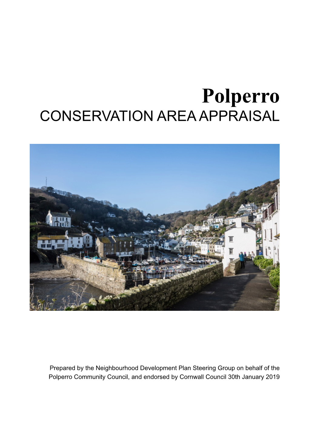 Polperro Conservation Area Appraisal, Updated 2019