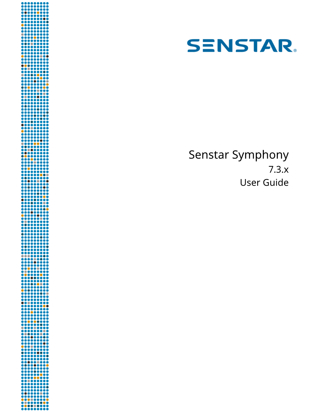 User Guide Contents