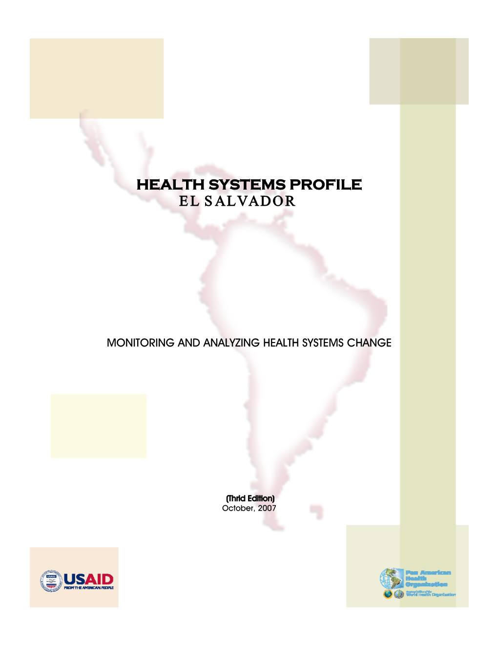 Health Systems Profile El Salvador