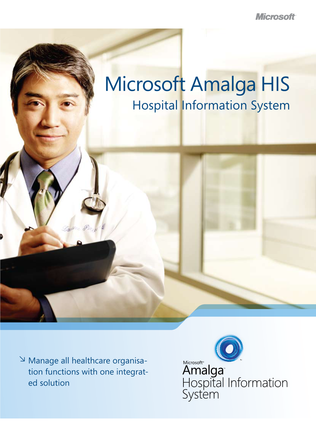 Microsoft Amalga HIS Hospital Information System