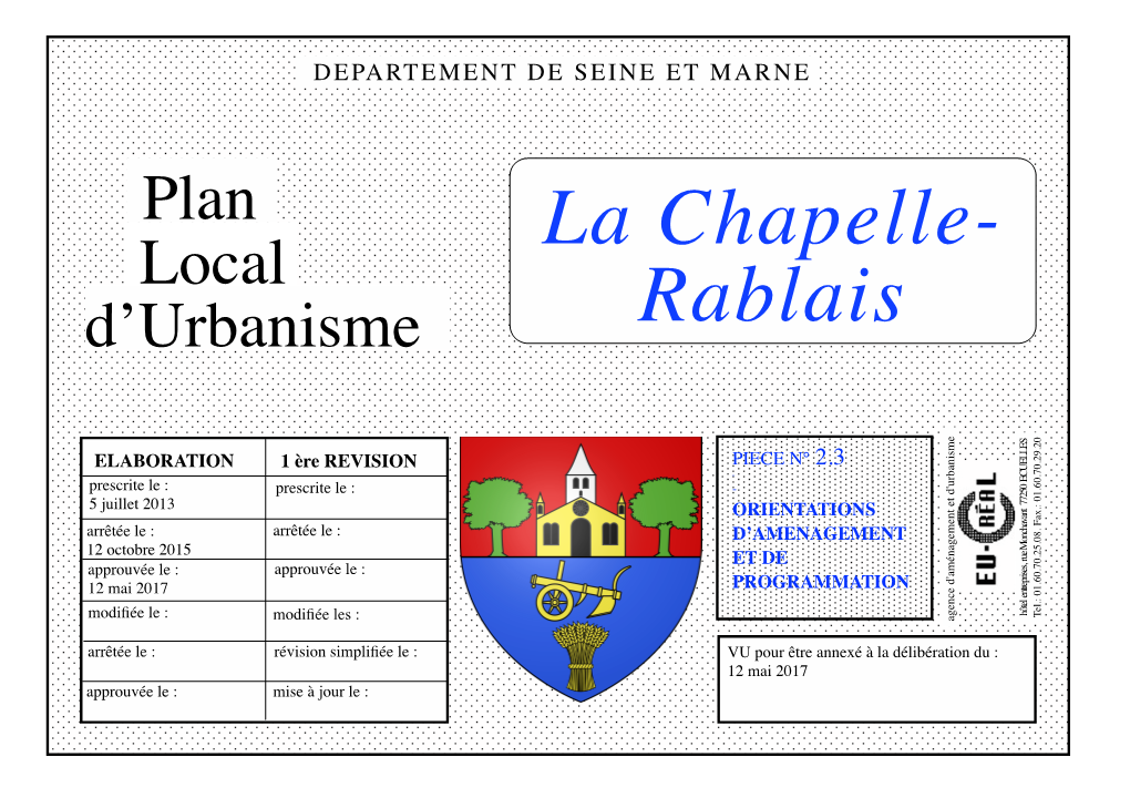 OAP La Chapelle-Rablais