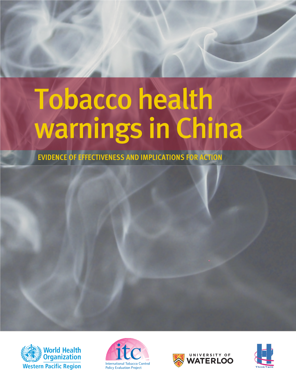 Tobacco Health Warnings in China