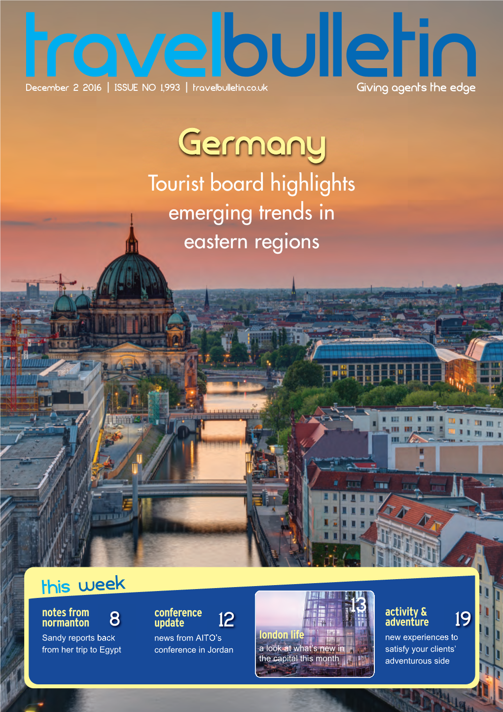Germany Tourist Board Highlights Emerging Trends in Eastern Regions