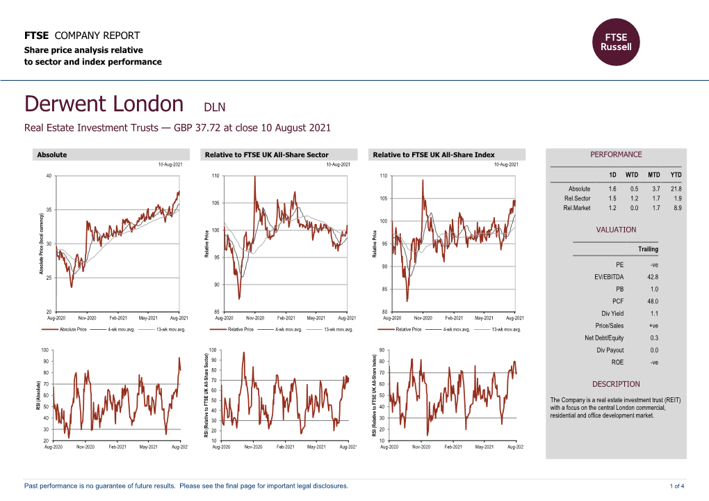 FTSE Factsheet