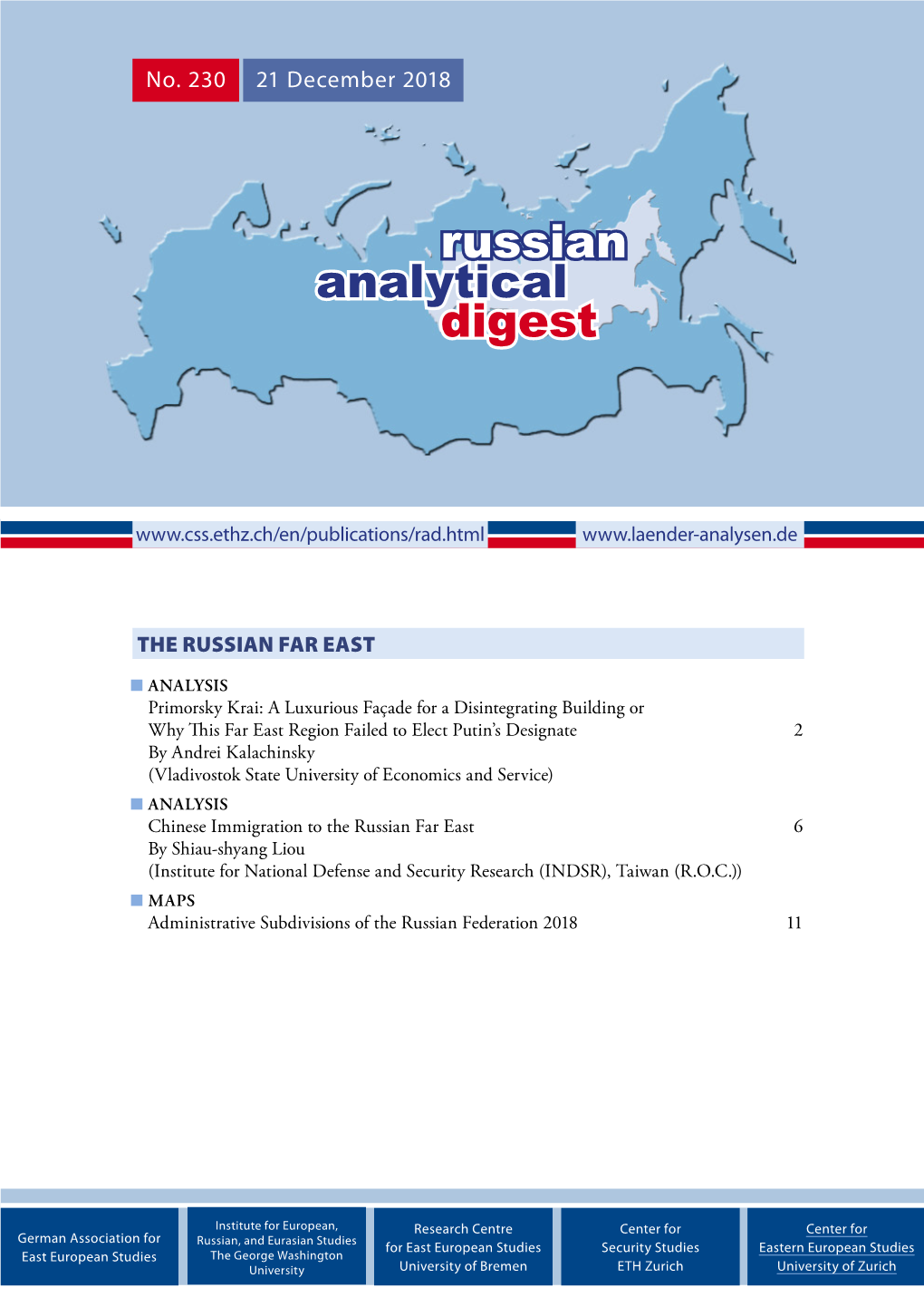 Analytical Digest Russian