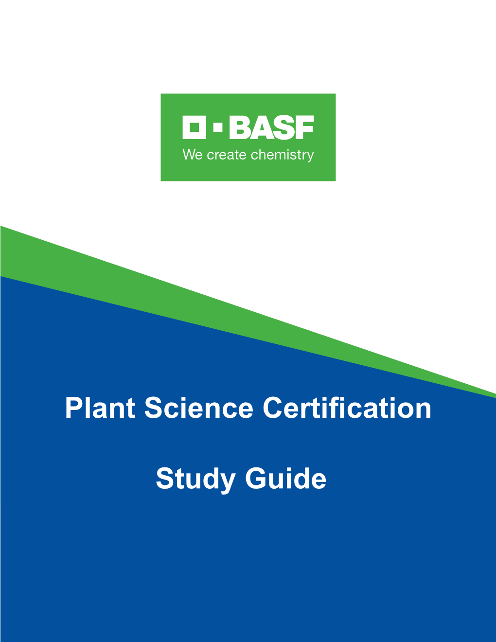 Plant Science Certification Study Guide
