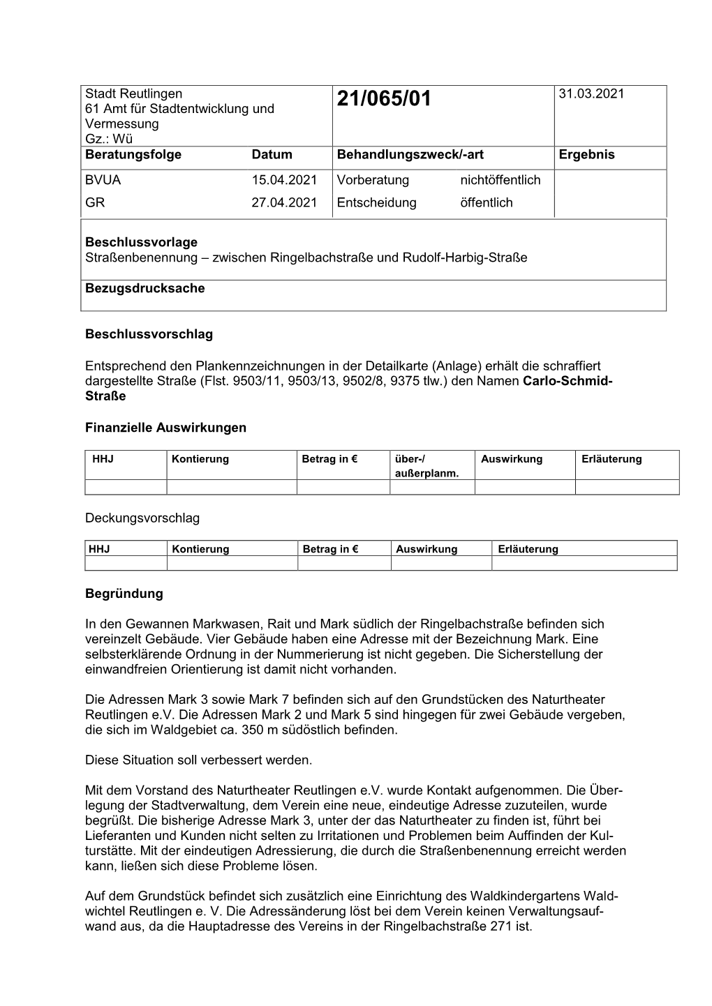 Stadt Reutlingen 61 Amt Für Stadtentwicklung Und Vermessung