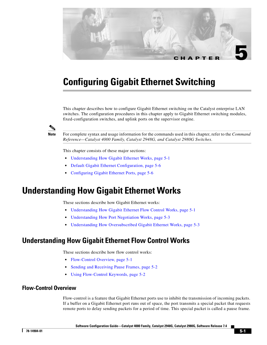 Configuring Gigabit Ethernet Switching