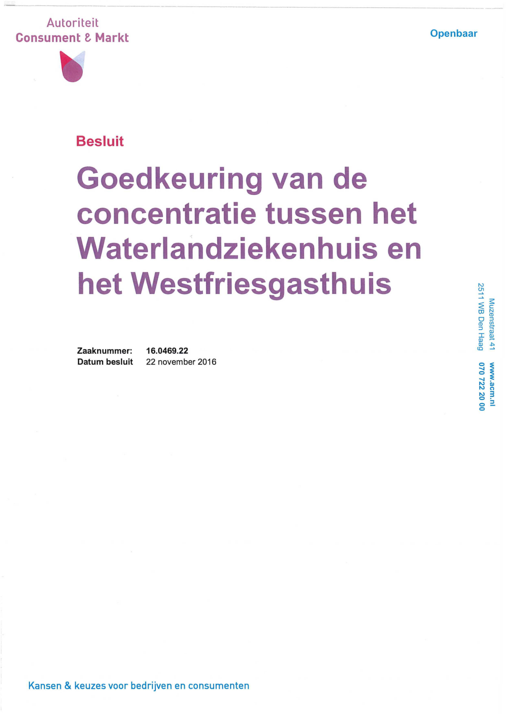 Stichting Waterland En Westfriesgasthuis