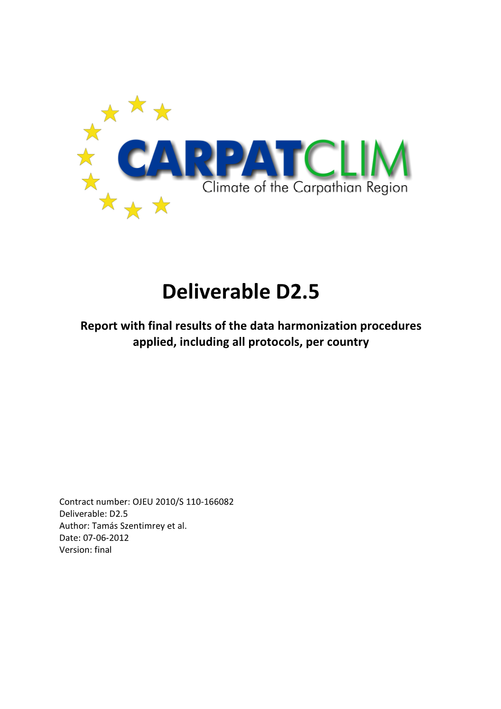 Deliverable D2.5