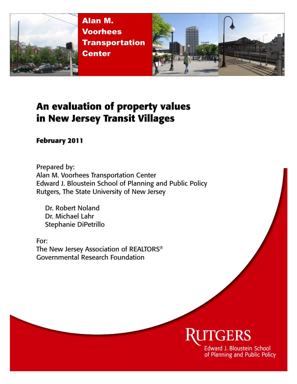 An Evaluation of Property Values in NJ Transit Values