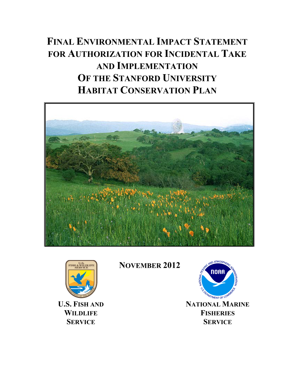 Habitat Conservation Plan