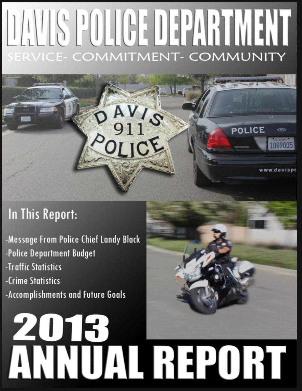 Davis Police Department Administration