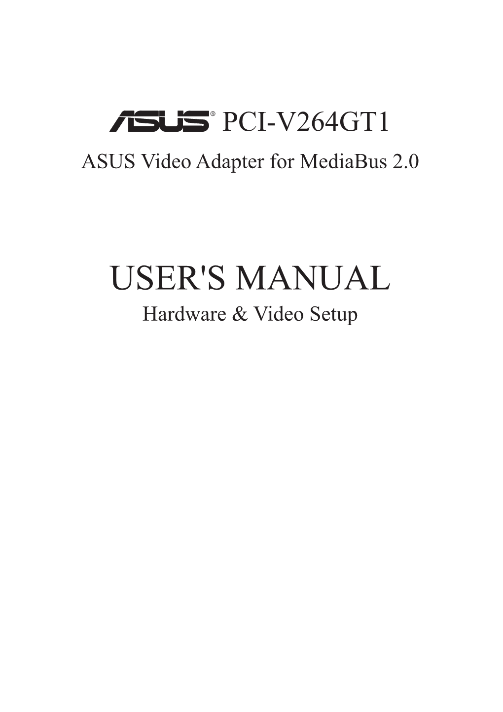 User's Manual