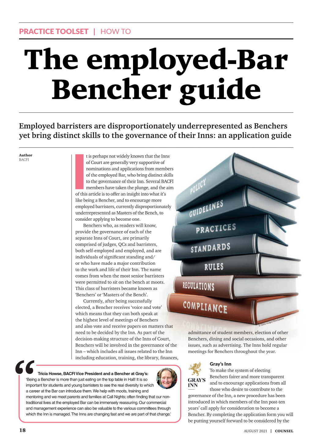 The Employed-Bar Bencher Guide