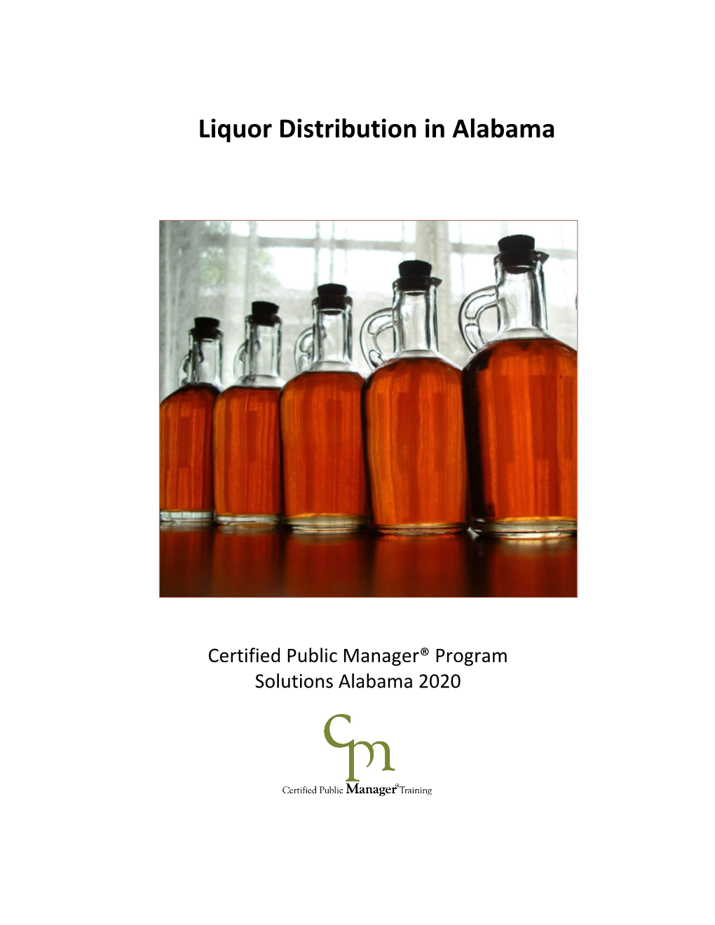 Liquor Distribution in Alabama Team Members