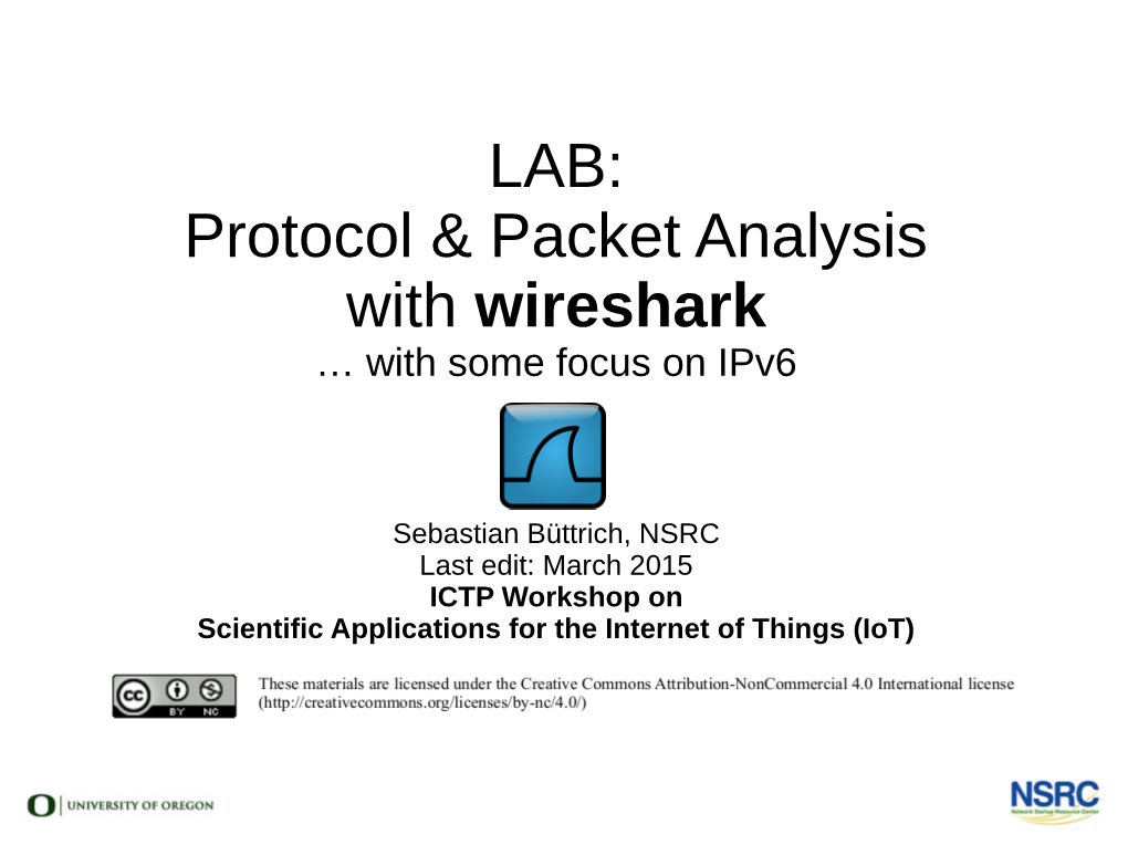 Protocol & Packet Analysis with Wireshark
