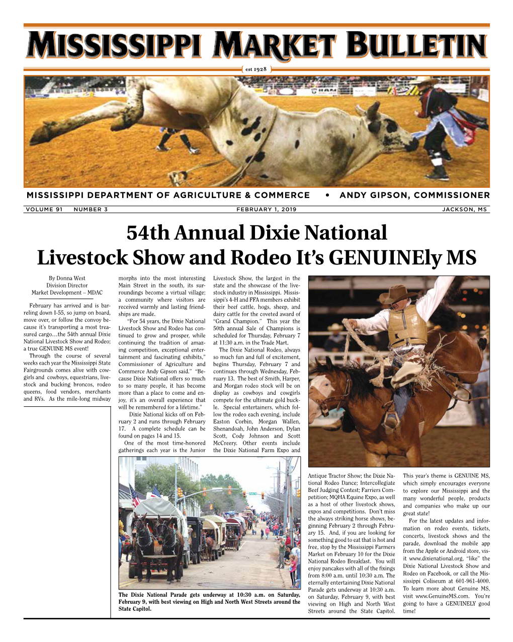 54Th Annual Dixie National Livestock Show and Rodeo It's Genuinely MS