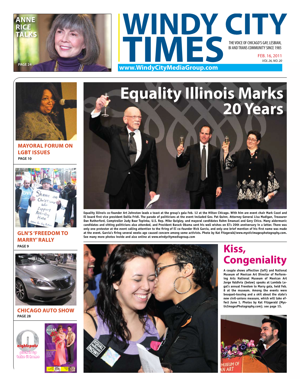 Equality Illinois Marks 20 Years