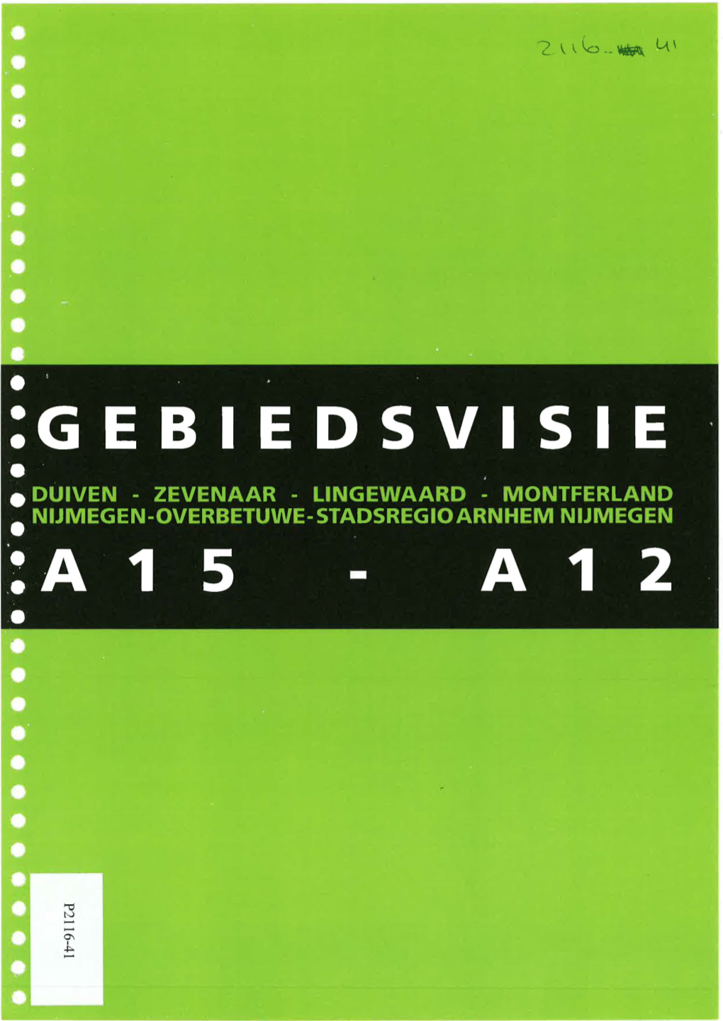 Gebiedsvisie