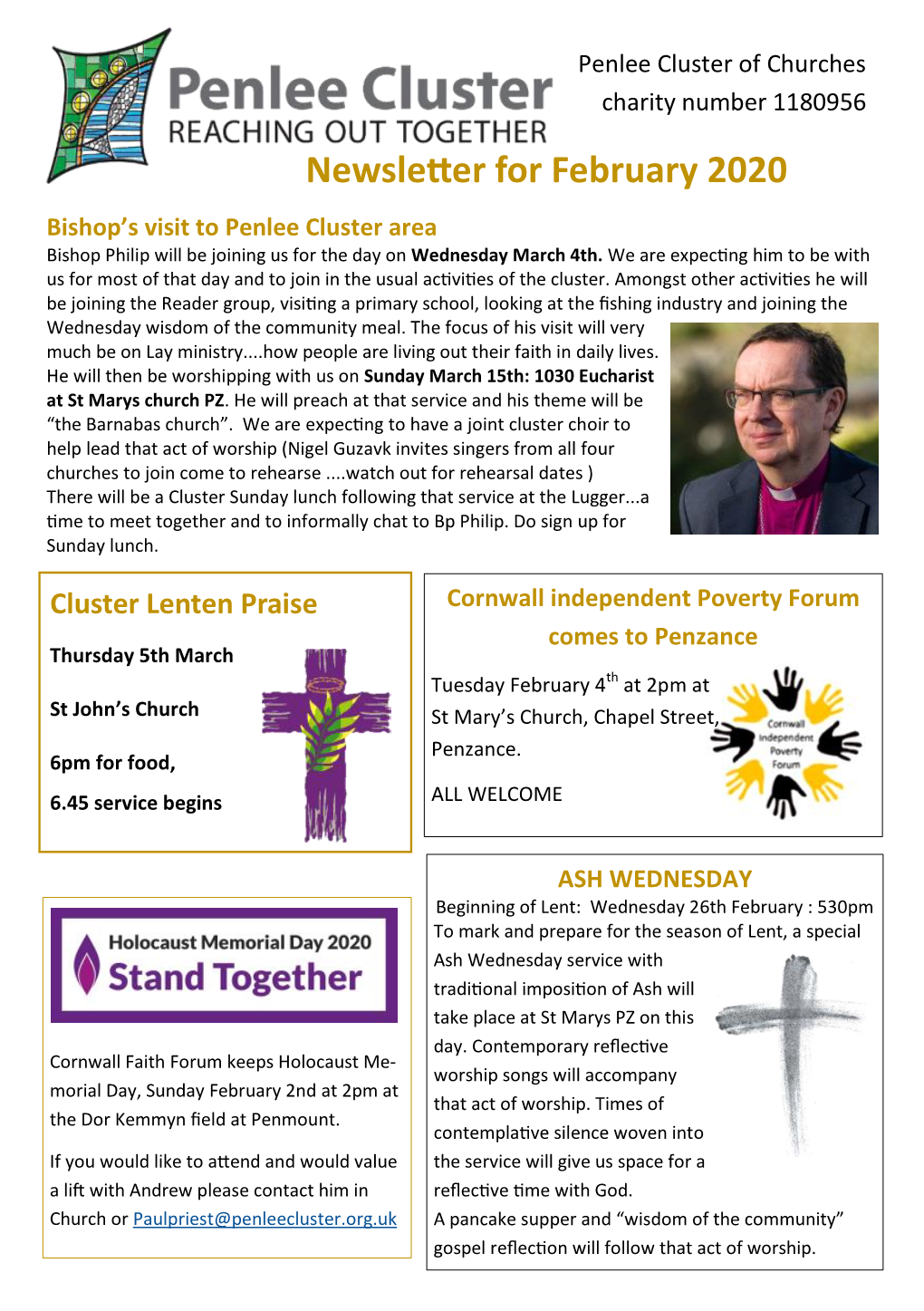 Newsletter for February 2020