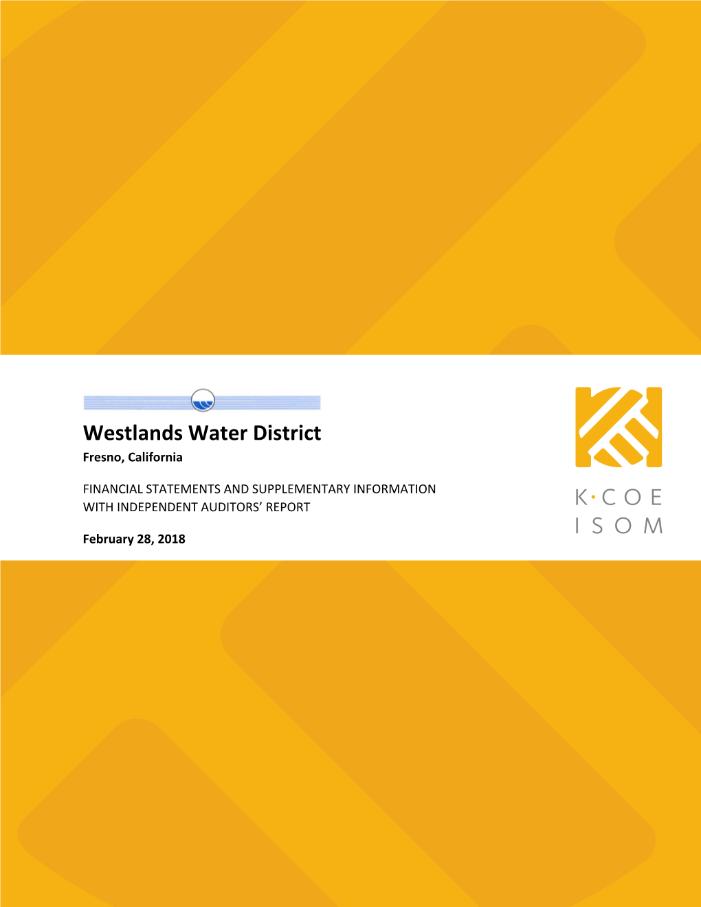 Westlands Audited Financial Statements – 2018 (PDF)