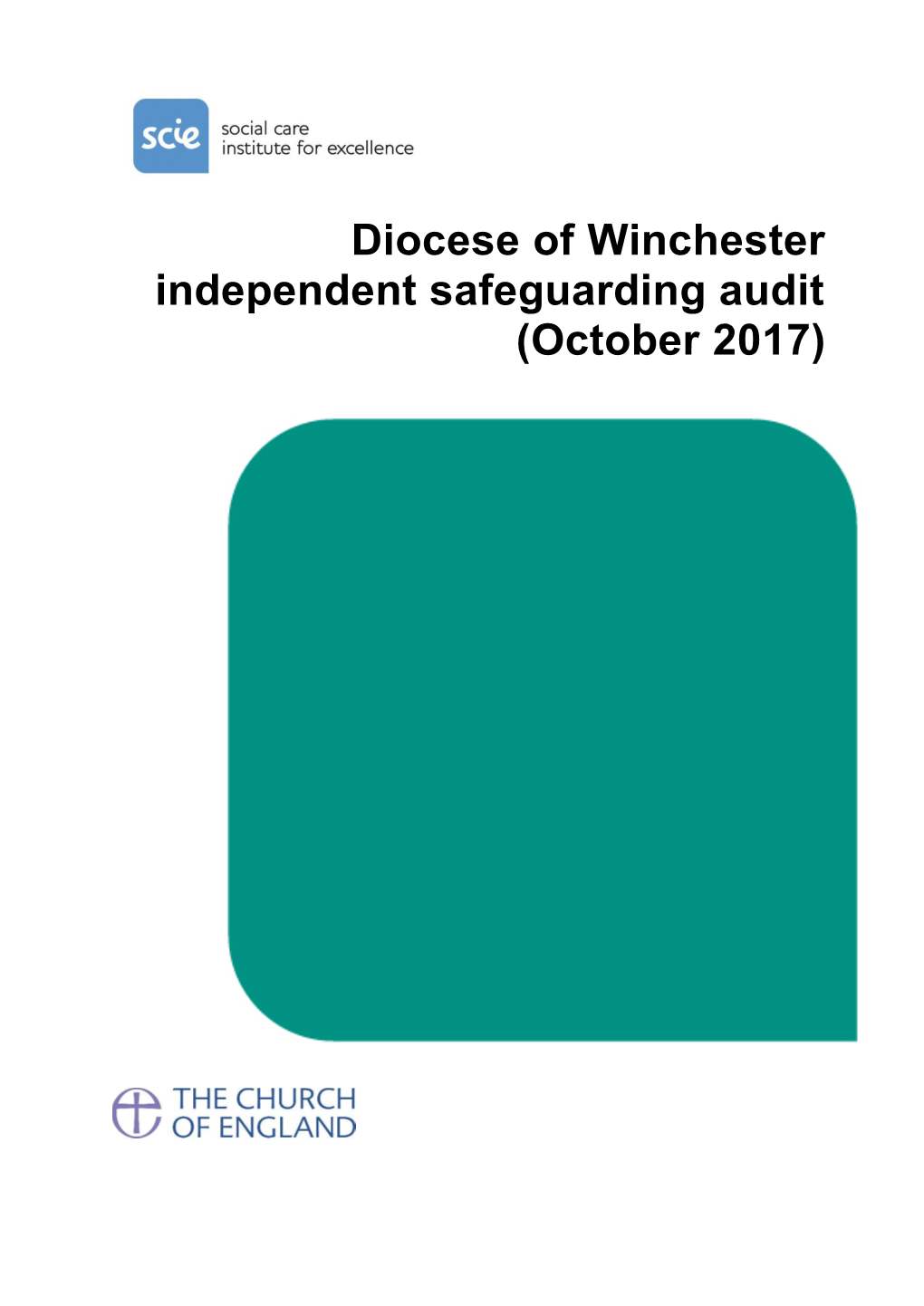 Diocese of Winchester Independent Safeguarding Audit (October 2017)