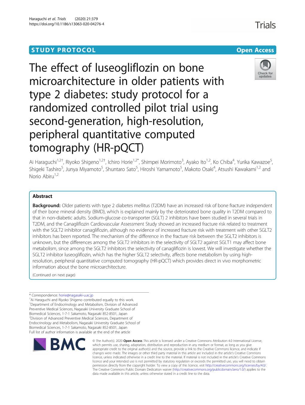 The Effect of Luseogliflozin on Bone Microarchitecture in Older Patients with Type 2 Diabetes