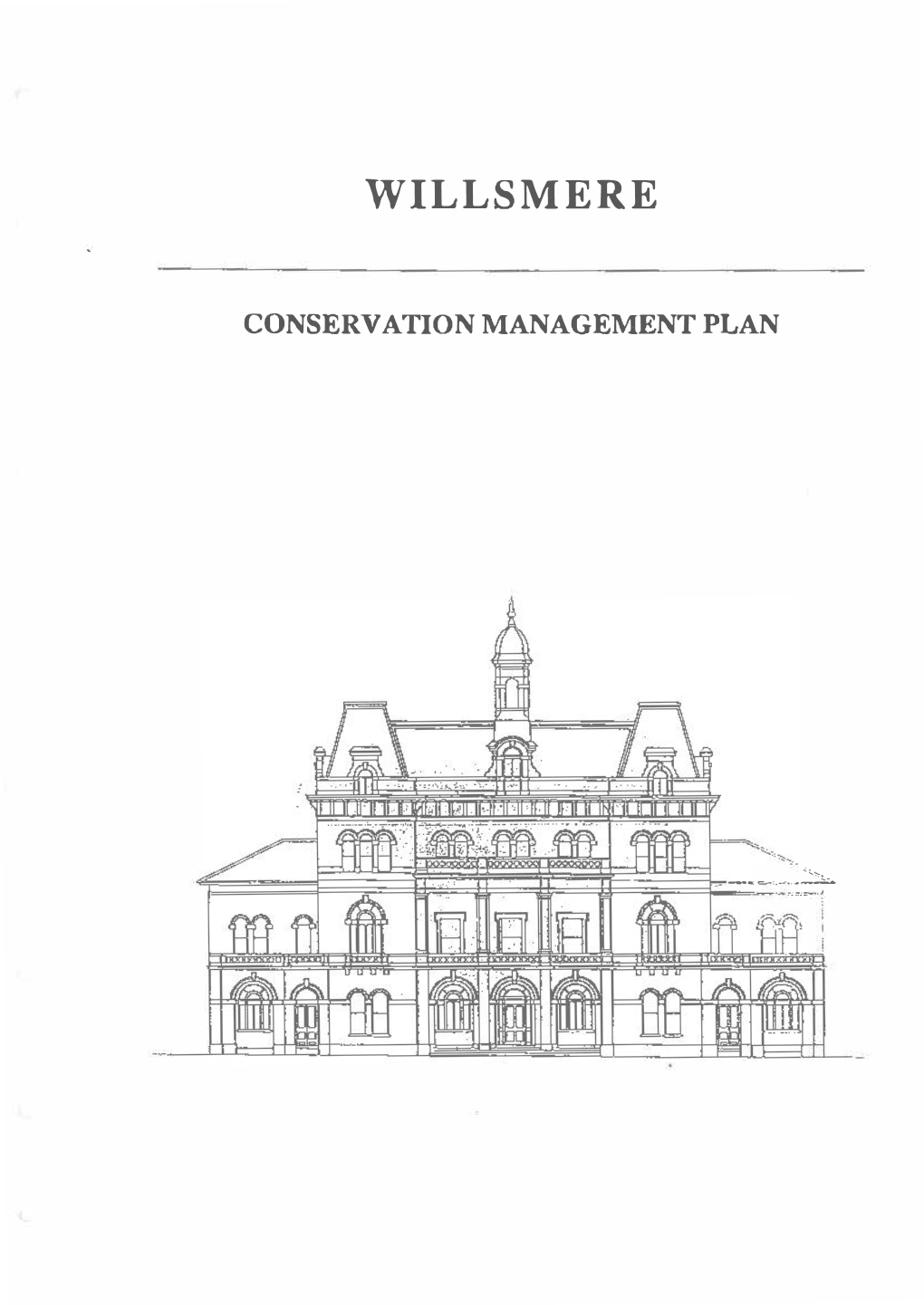 Willsmere Conservation Management Plan