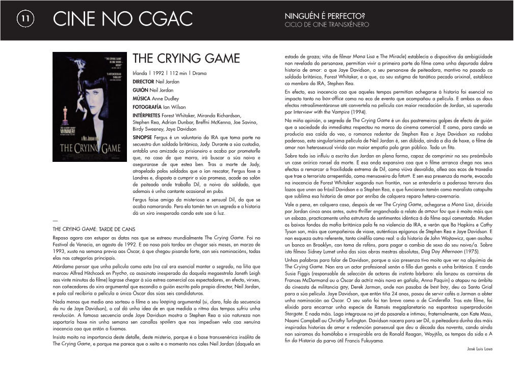 The Crying Game