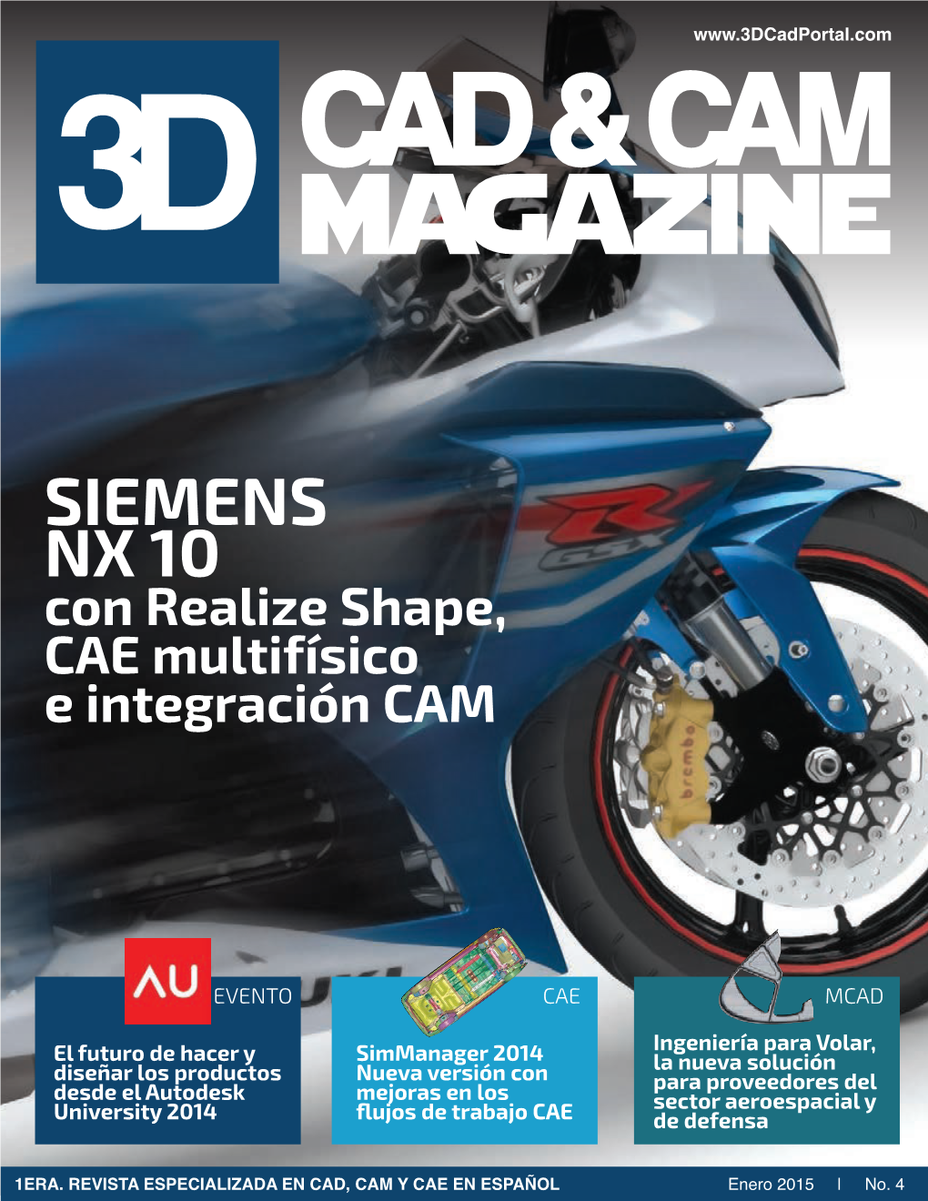 SIEMENS NX 10 Con Realize Shape, CAE Multifísico E Integración CAM