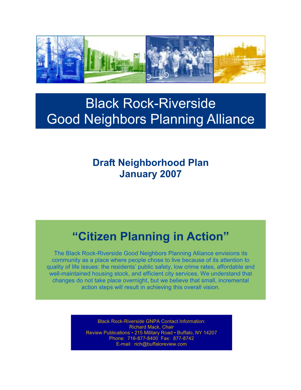 Black Rock-Riverside Good Neighbors Planning Alliance