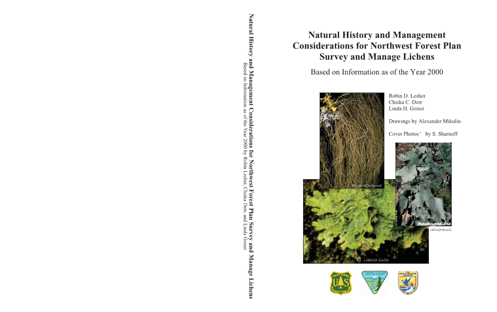 Natural History and Management Considerations for Northwest Forest