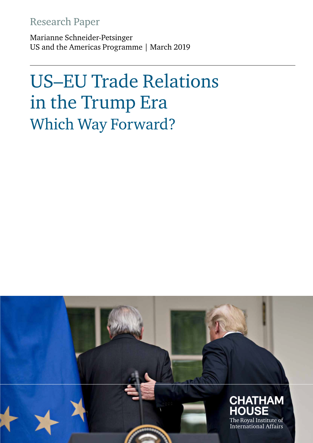 US–EU Trade Relations in the Trump Era Which Way Forward? US–EU Trade Relations in the Trump Era: Which Way Forward?