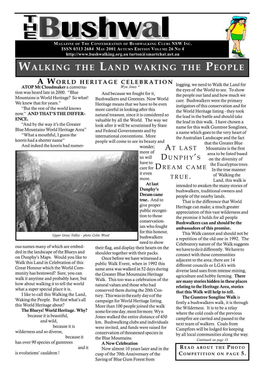 Walking the Land Waking the People