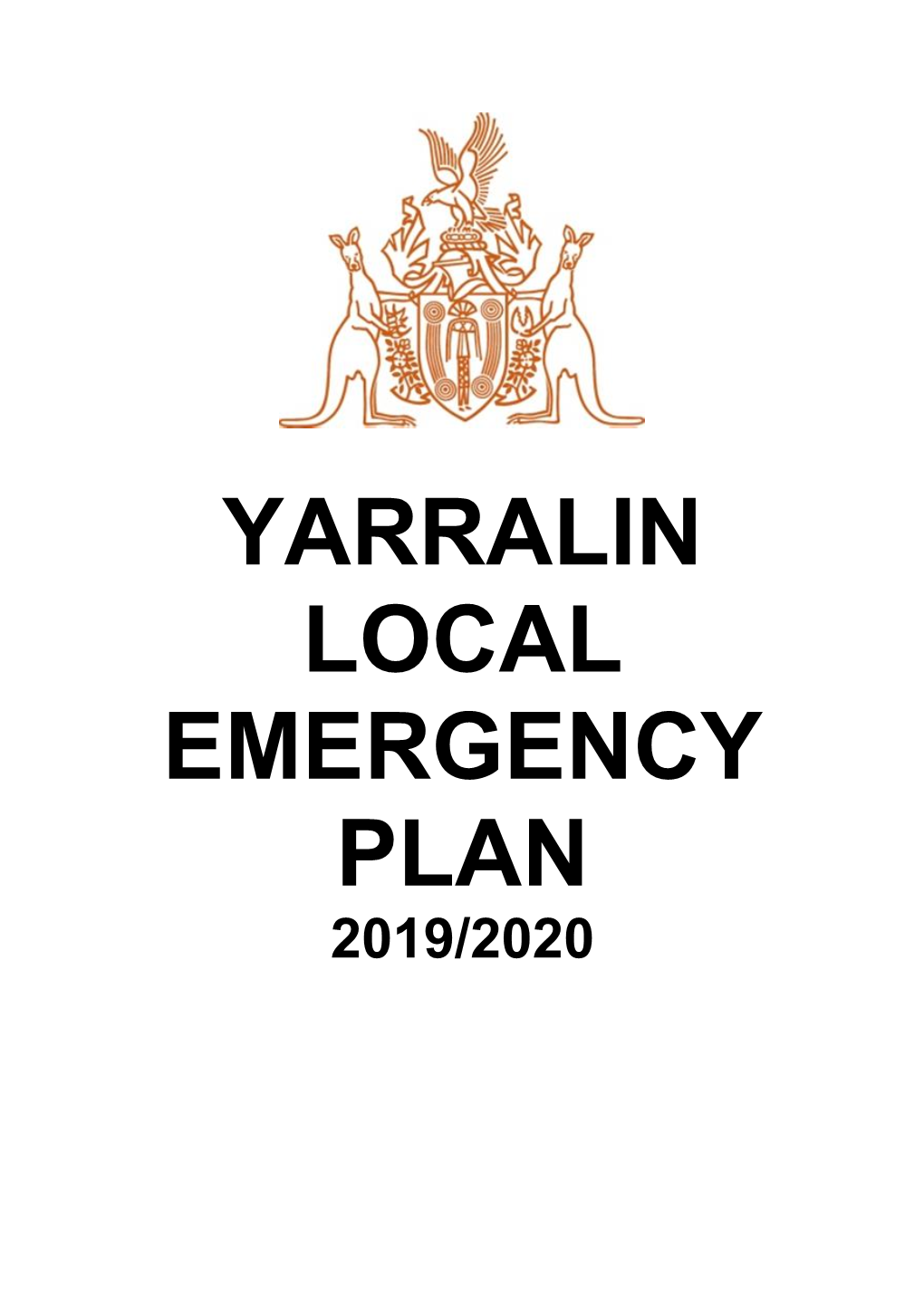 Yarralin Local Emergency Plan 2019/2020