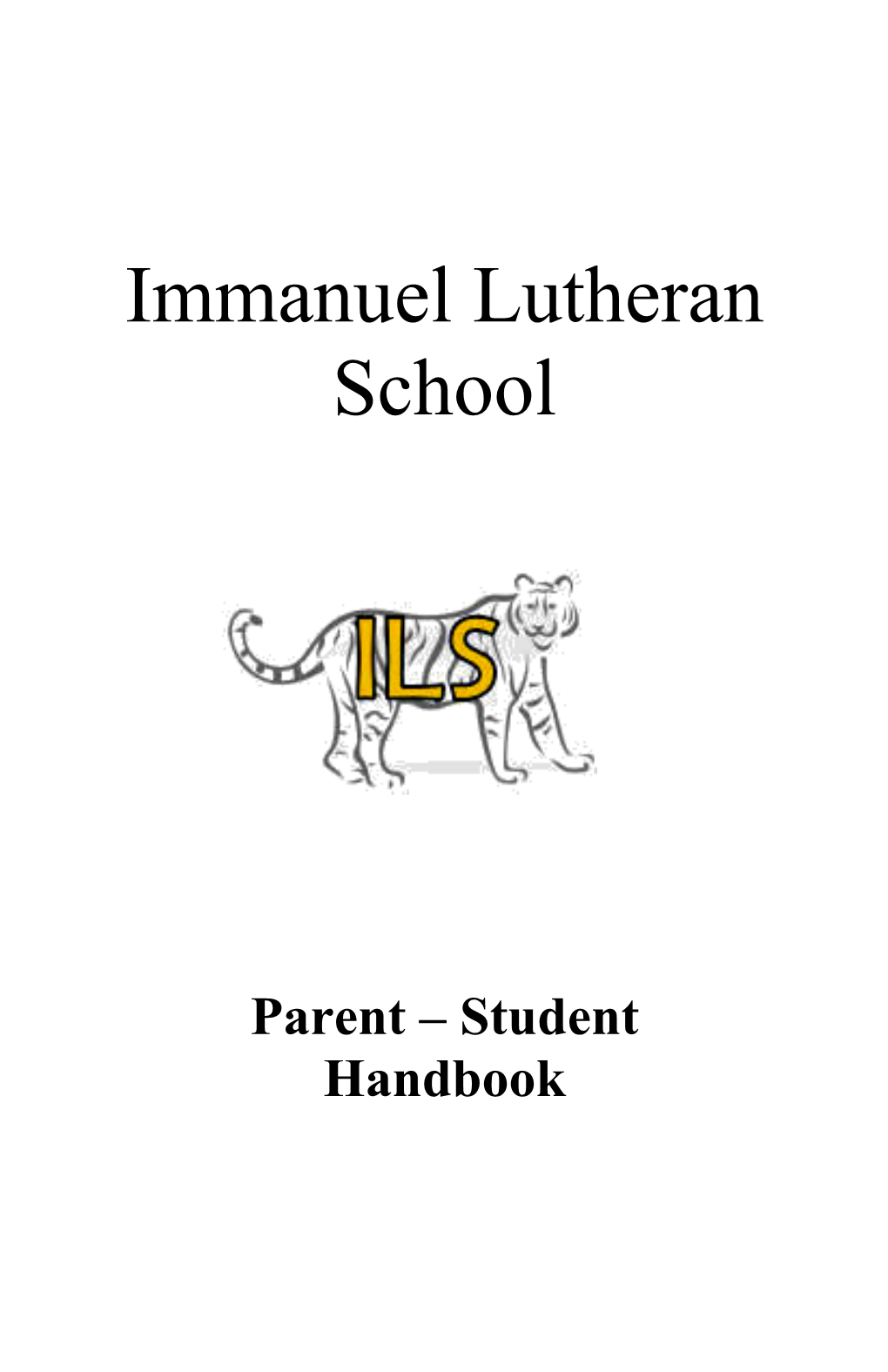 Parent – Student Handbook