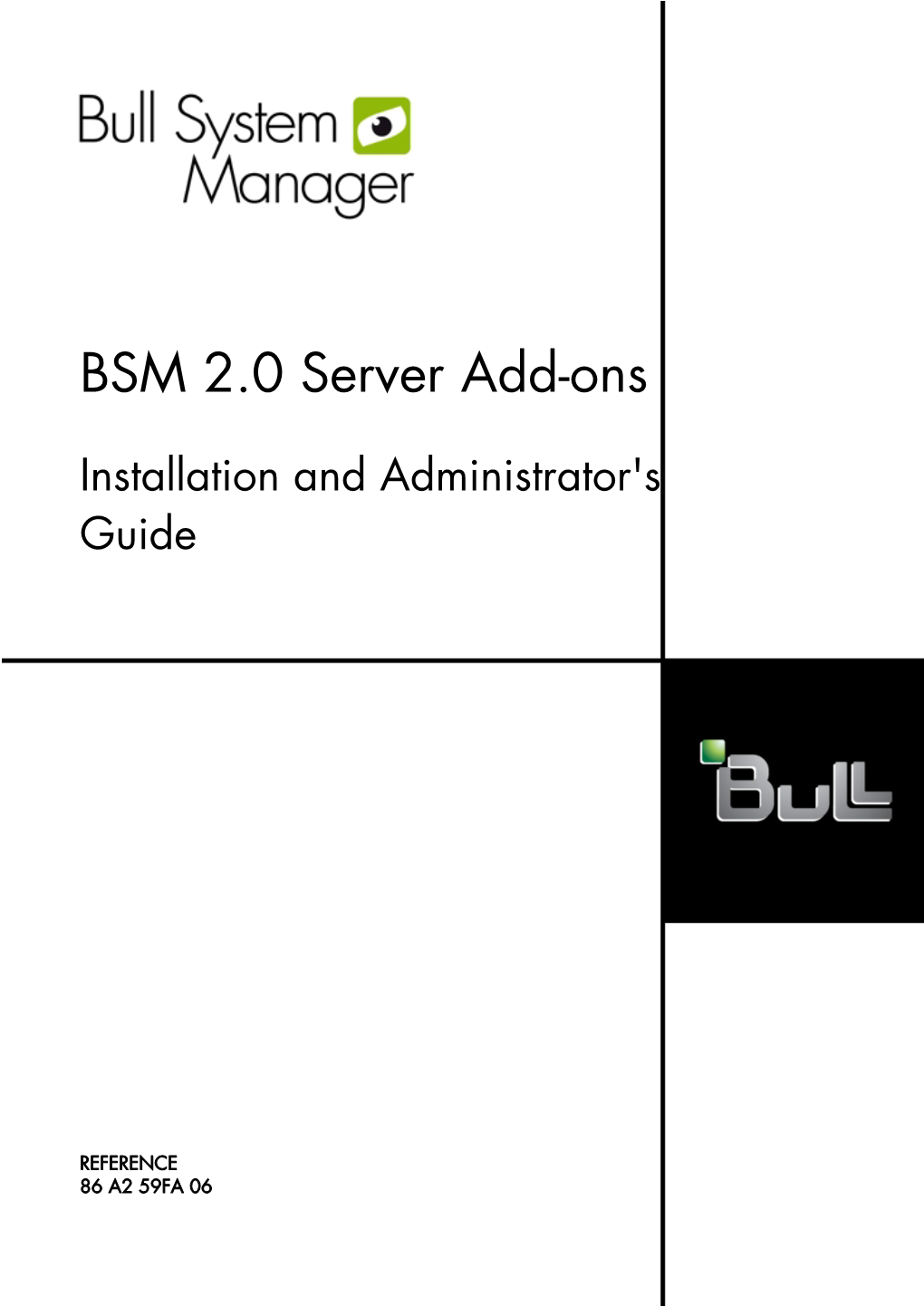 BSM 2.0 Server Add-Ons Installation and Administrator's Guide