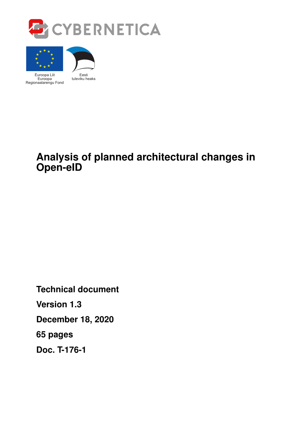 Analysis of Planned Architectural Changes in Open-Eid