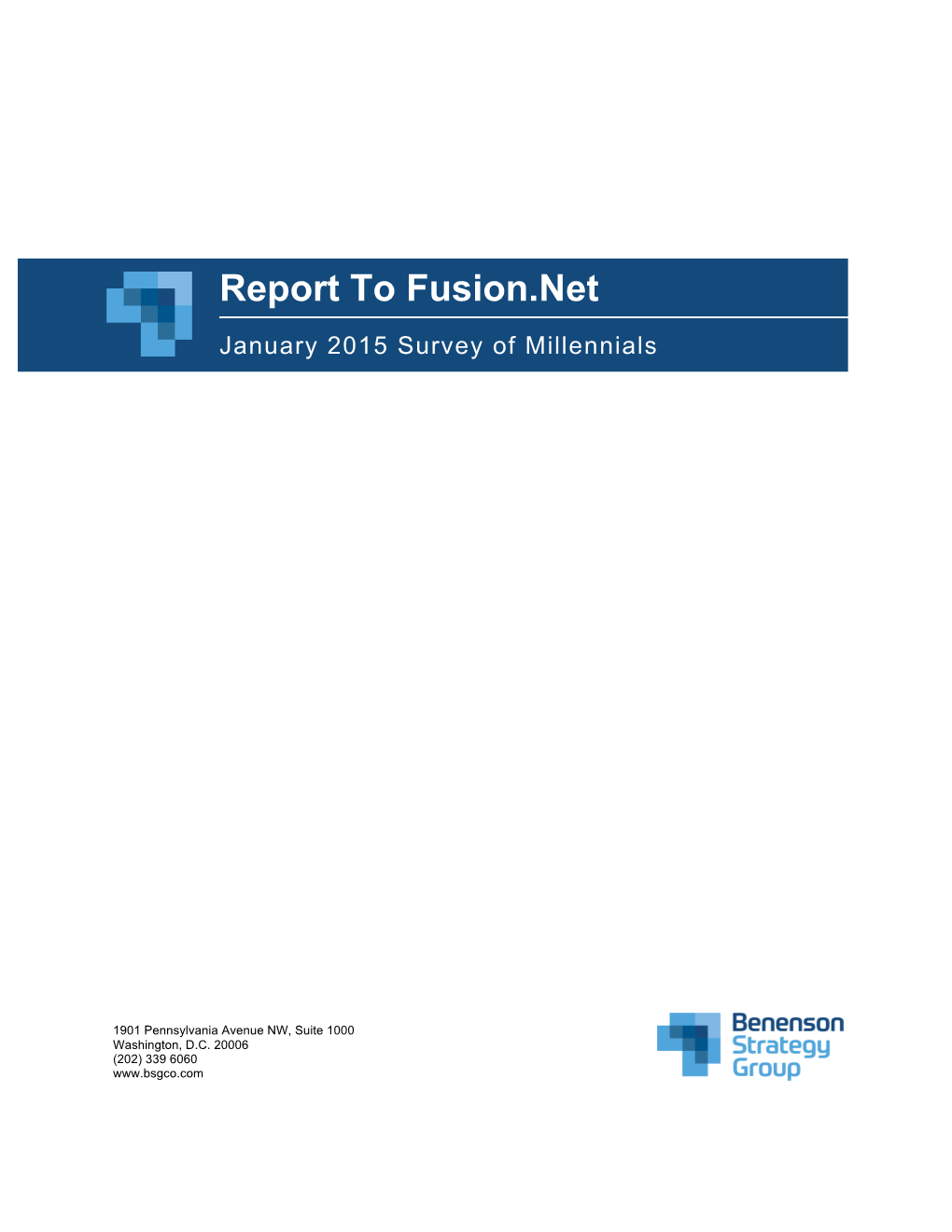 Report to Fusion.Net