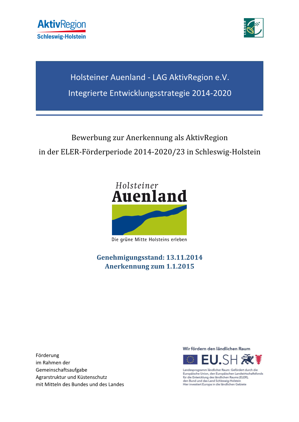 Holsteiner Auenland - LAG Aktivregion E.V