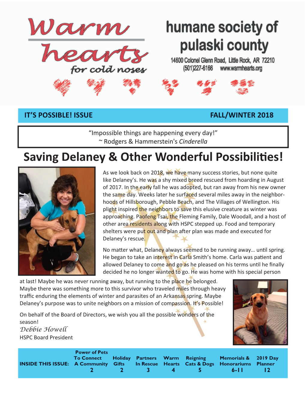 Saving Delaney & Other Wonderful Possibilies!