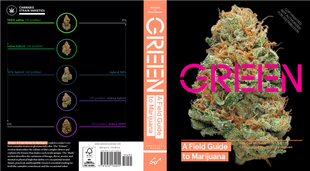 A Field Guide to Marijuana Explores Today’S Very by Dan Michaels Best Cannabis Strains in Glorious Full Color